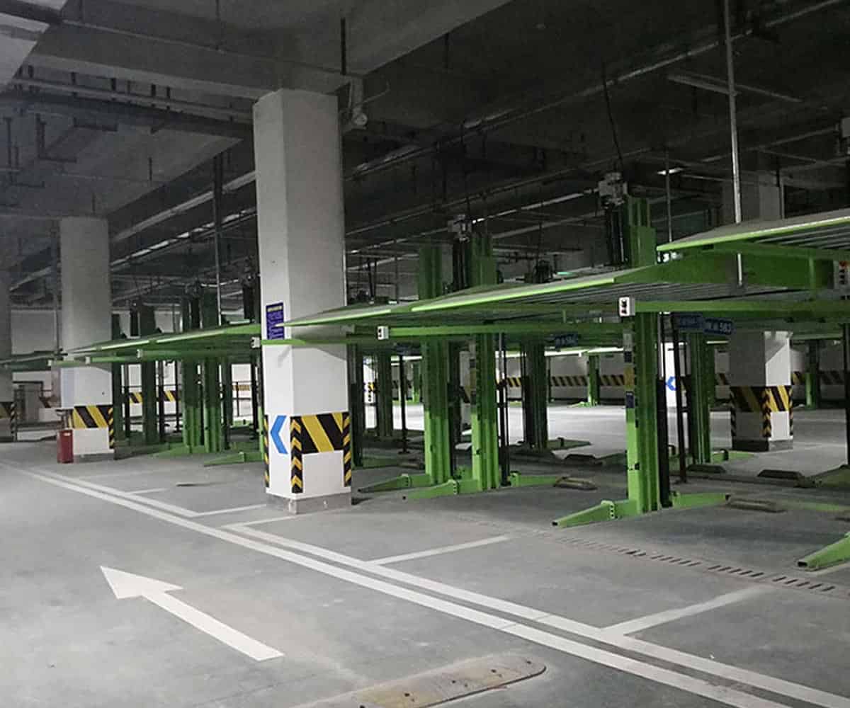 云龍兩柱升降式機(jī)械式停車(chē)庫(kù)拆除