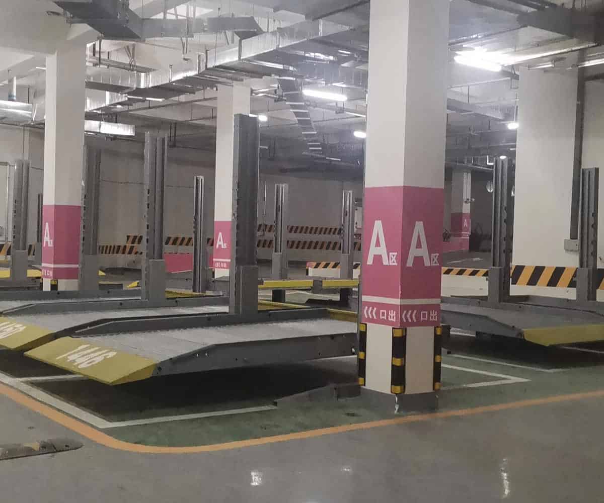兩柱簡(jiǎn)易升降類機(jī)械停車庫租賃