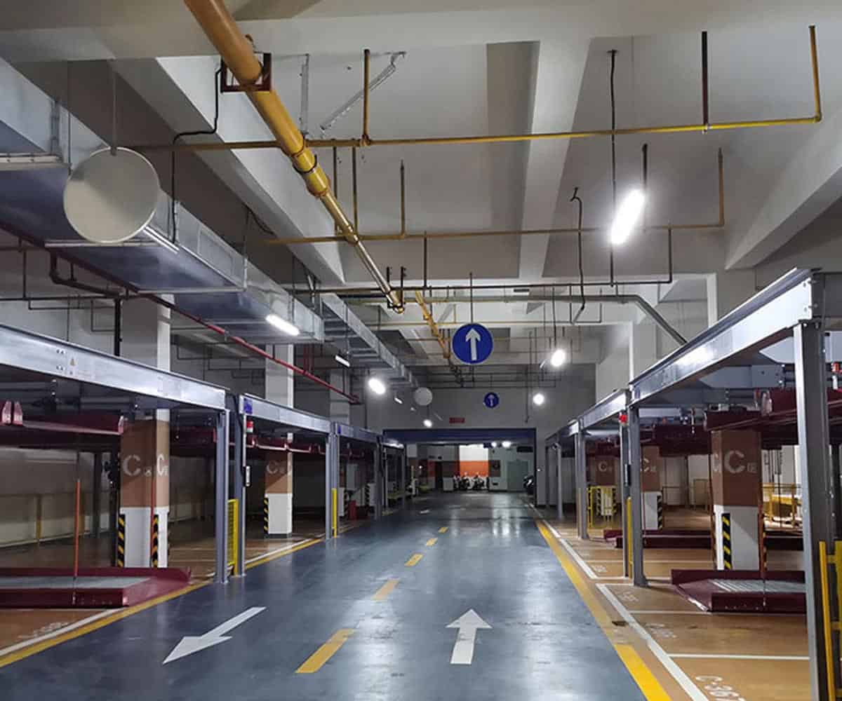 維西兩層升降機(jī)械車庫(kù)二手