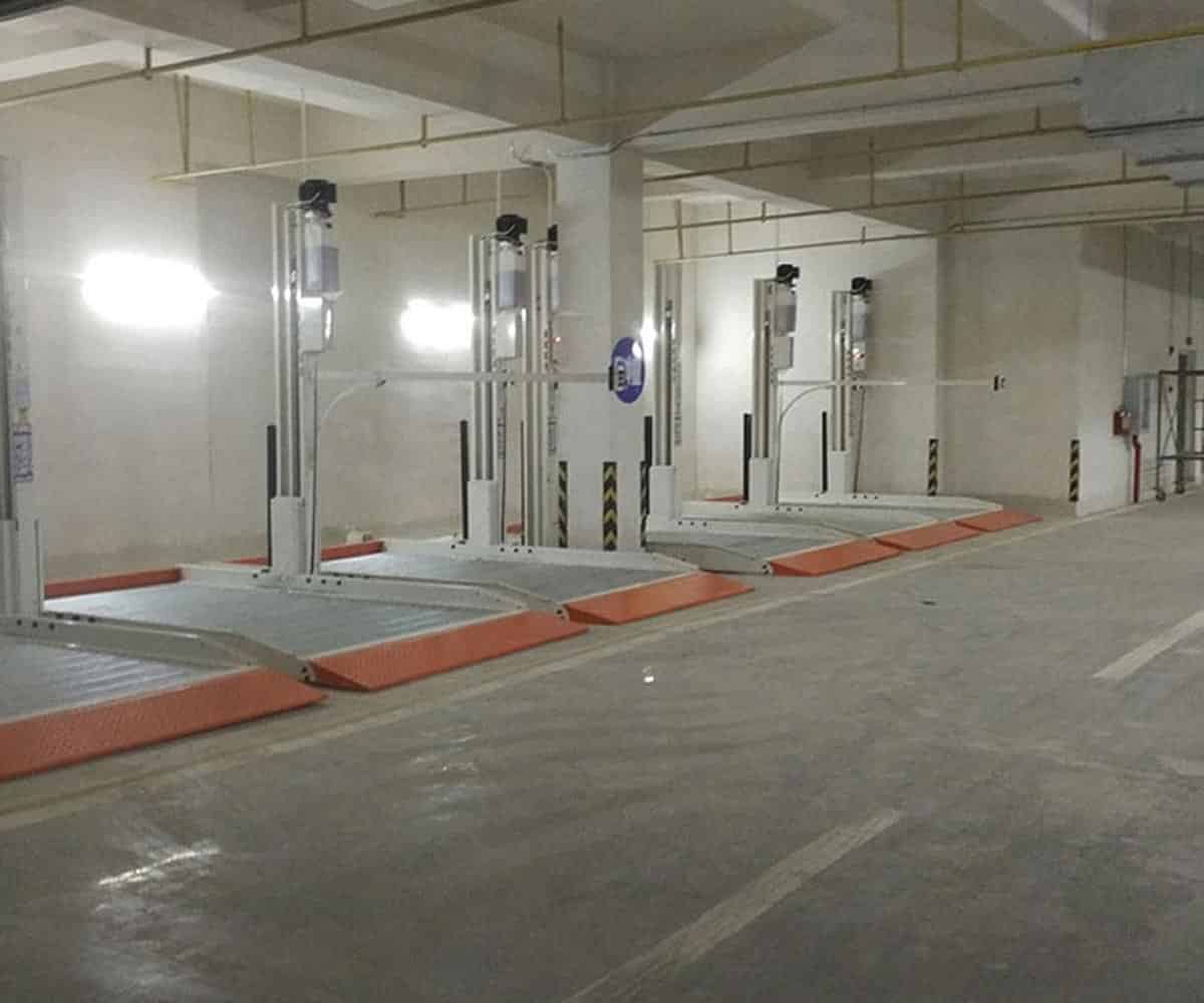 雙柱簡(jiǎn)易升降機(jī)械立體停車(chē)設(shè)備二手