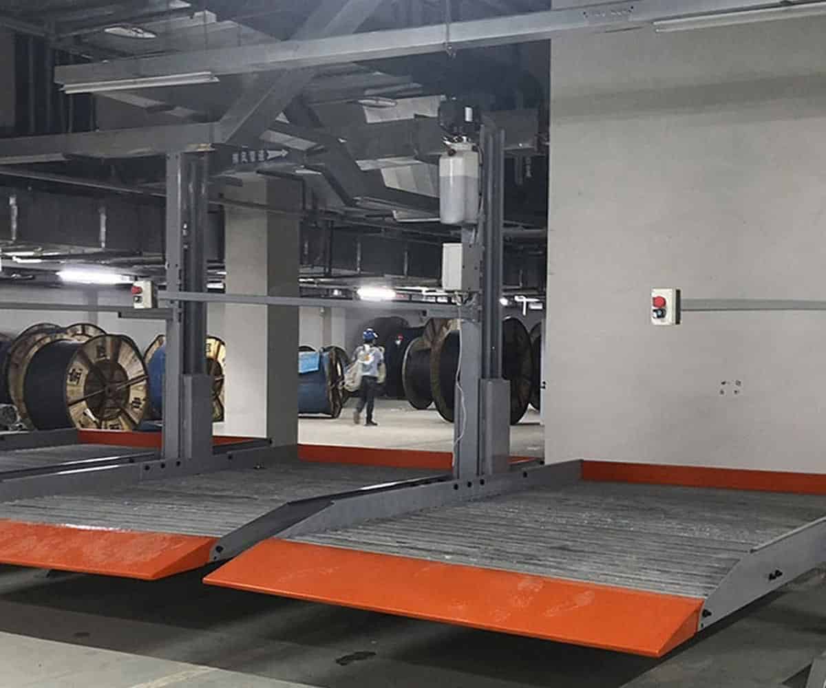 永德12車位垂直循環(huán)式自動立體停車庫