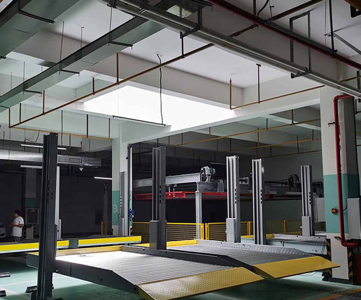 重慶PSH橫移式停車立體車庫過規(guī)劃