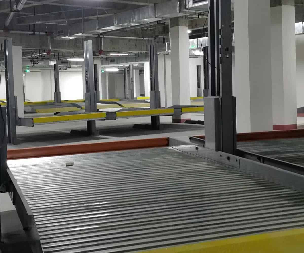 祥云雙層簡易類立體停車位過規(guī)劃