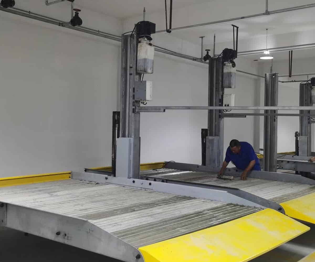 四柱升降式機(jī)械車(chē)位廠家