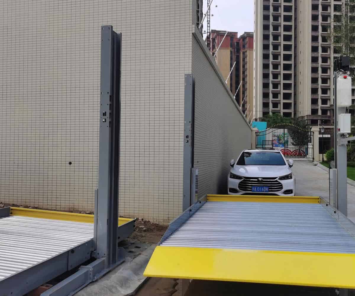 雙柱簡(jiǎn)易式機(jī)械停車(chē)二手