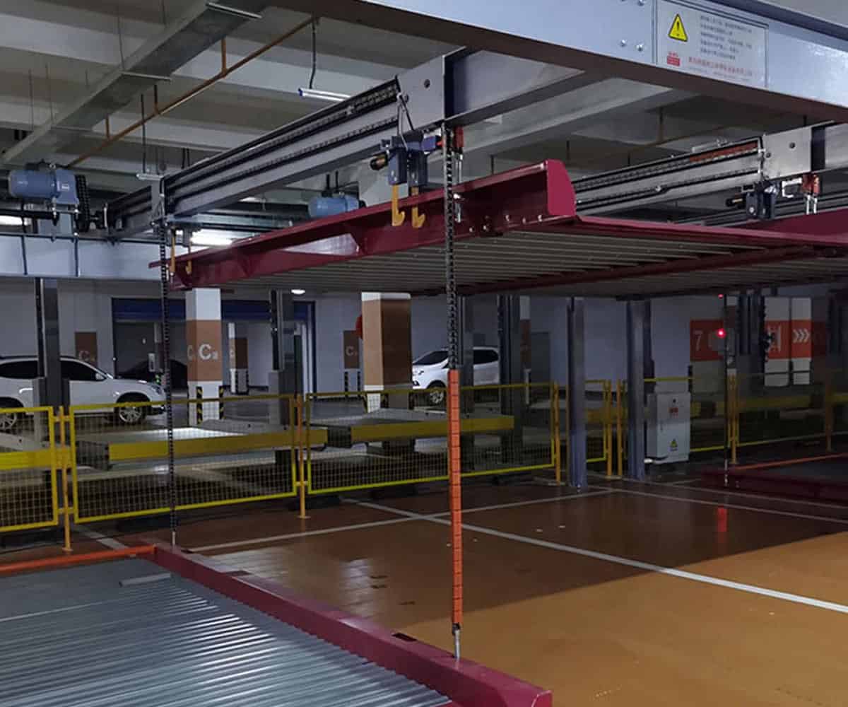 兩柱簡(jiǎn)易升降類(lèi)立體停車(chē)場(chǎng)拆除