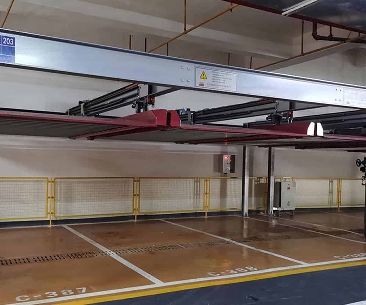 祥云四柱升降式停車立體車庫長租