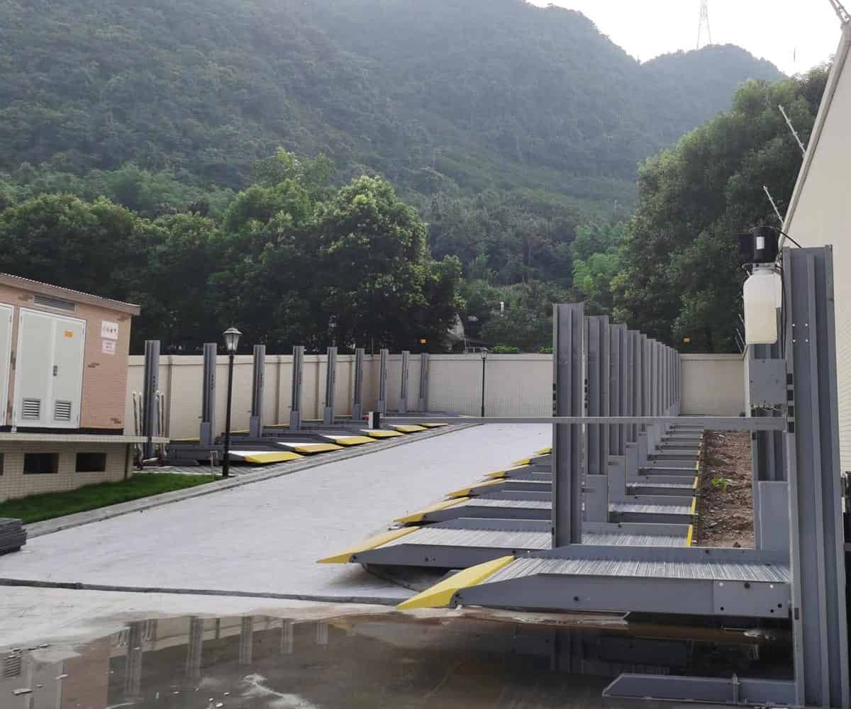 兩柱機(jī)械式立體停車設(shè)備回收