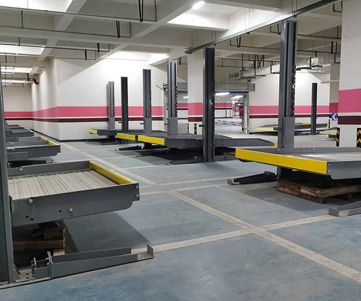 石屏二層升降平移機械停車場過規(guī)劃