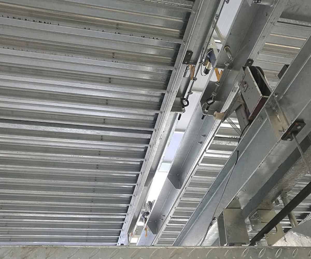 重慶兩層簡易升降機械停車場改造