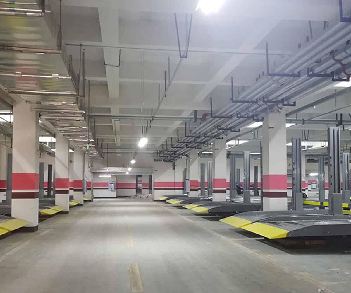 重慶升降式機械式立體車庫拆除