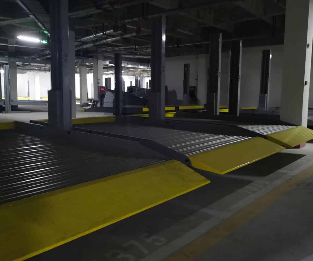 富源地下室簡易升降類機(jī)械停車場拆除