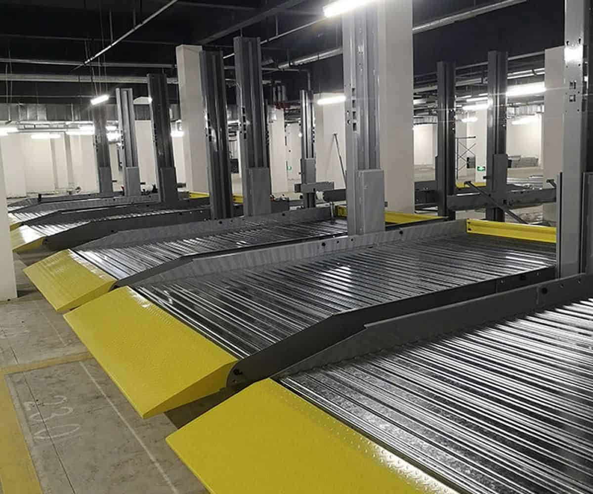 重慶雙層簡易式機械停車庫改造