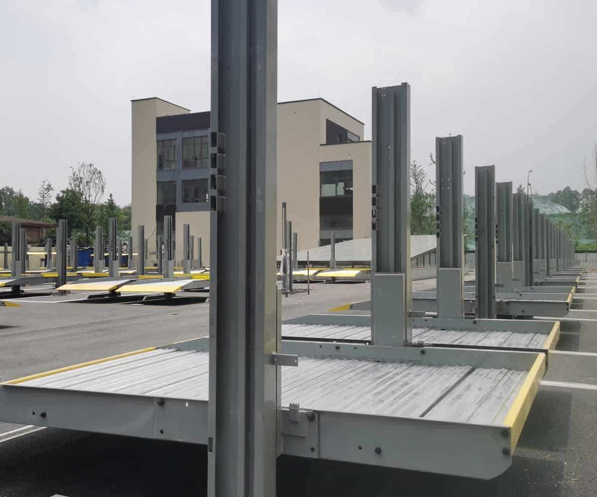 甘肅二層升降橫移式機械立體停車設備廠家