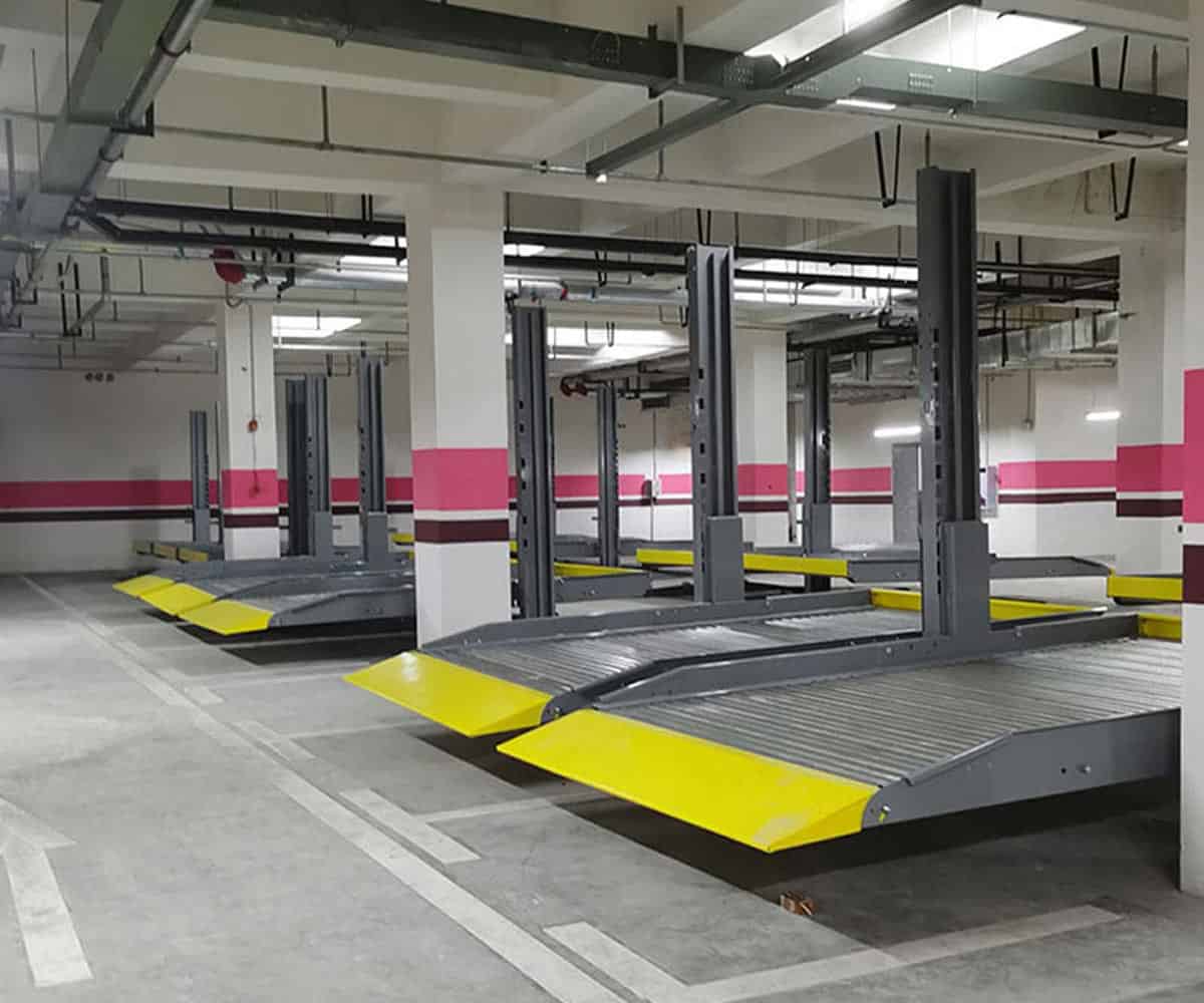 永善三層升降橫移立體車庫停車設(shè)備廠家