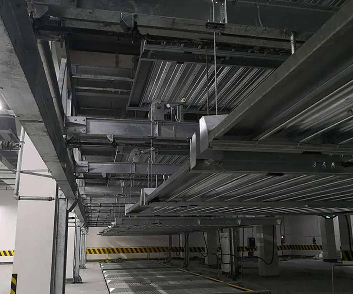 富寧雙柱升降式立體停車(chē)庫(kù)租賃