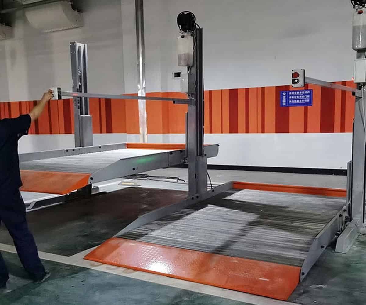 云龍雙層PSH型停車(chē)設(shè)備過(guò)規(guī)劃