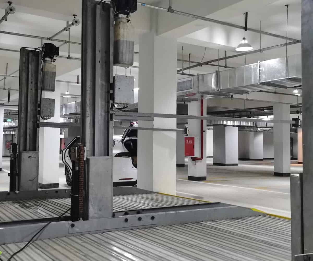 兩層升降機(jī)械停車設(shè)備短租