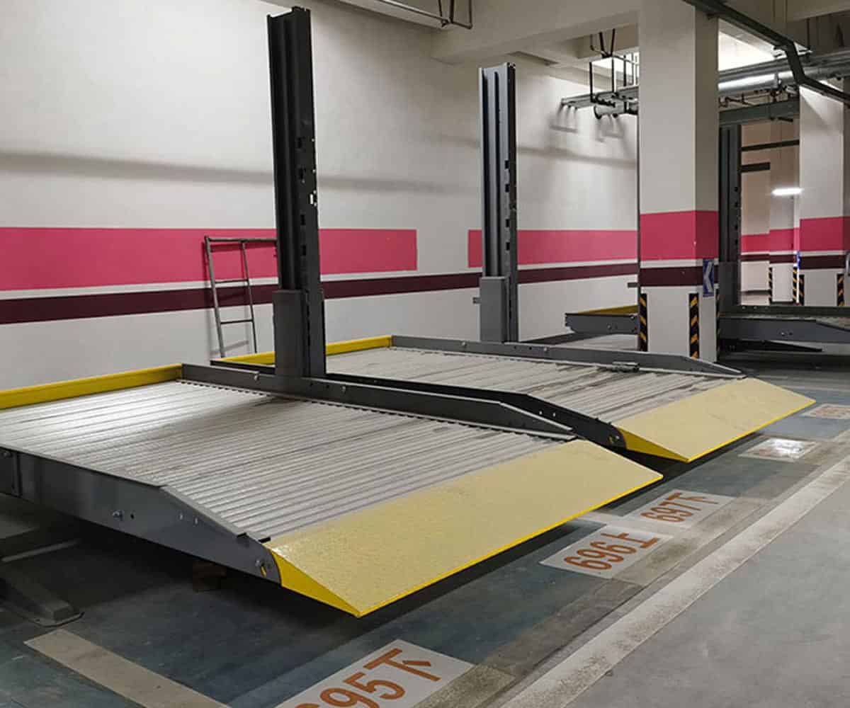 四川雙柱機(jī)械停車庫拆除