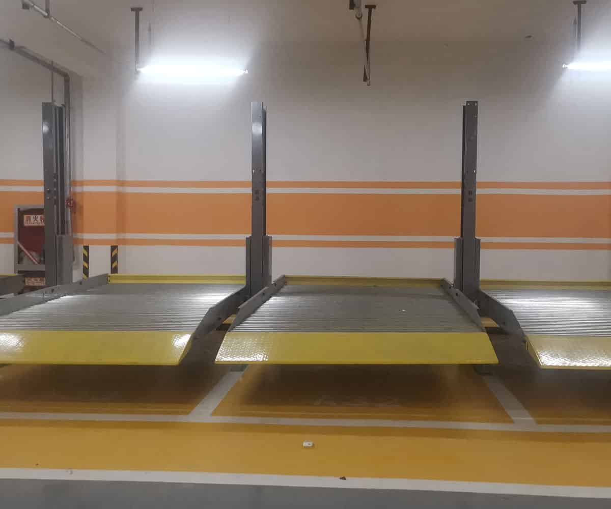 地下室簡(jiǎn)易升降類立體車位二手