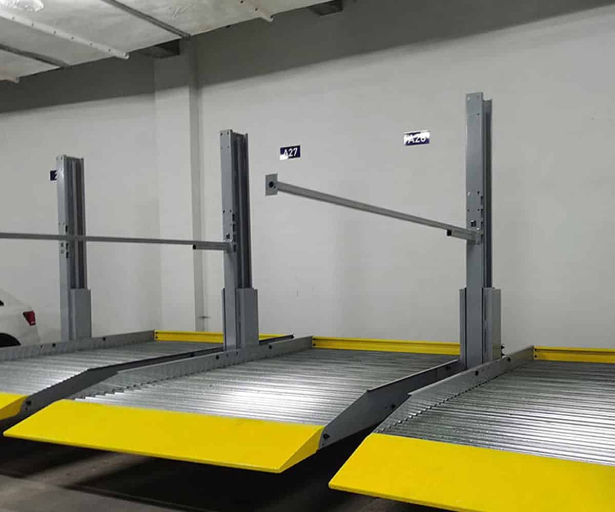 富源2柱機(jī)械車位拆除