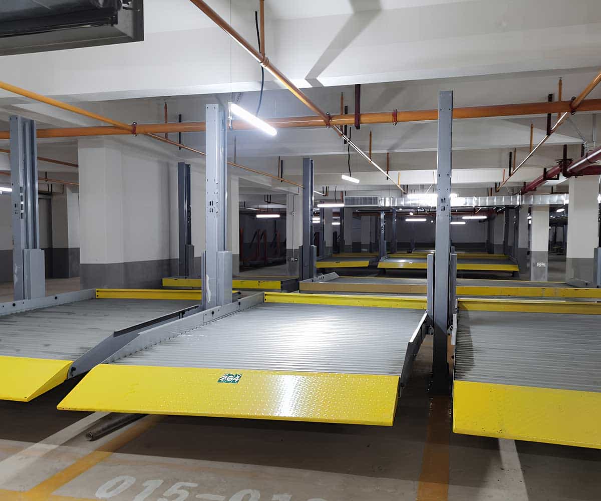 多層機(jī)械停車(chē)庫(kù)租用降低維護(hù)成本