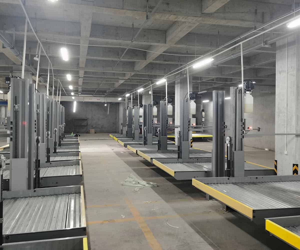 西疇立體車庫(kù)新視角雙柱立體車庫(kù)停車設(shè)備回收