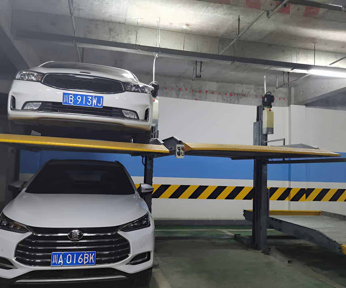 岳麓俯仰式機(jī)械式停車庫使用說明書