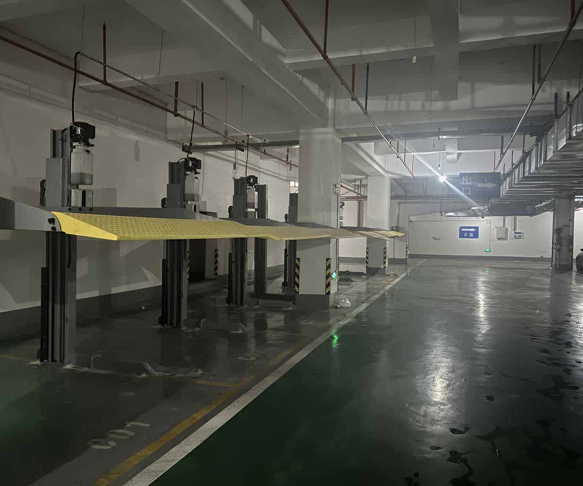 鎮(zhèn)康四柱式立體車庫停車設備驗收應該注意的事項