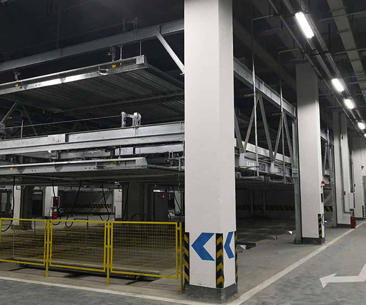 永平PSH二層升降橫移類停車設(shè)備（負(fù)一正一地坑式）技術(shù)參數(shù)