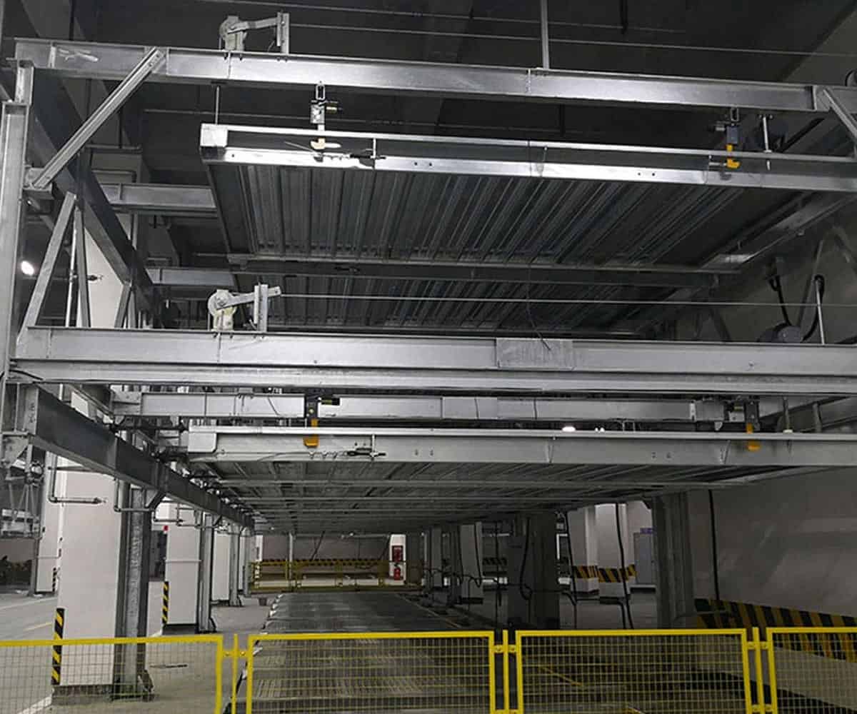 維西PSH四層升降橫移類停車設(shè)備（負(fù)二正二地坑式）技術(shù)參數(shù)