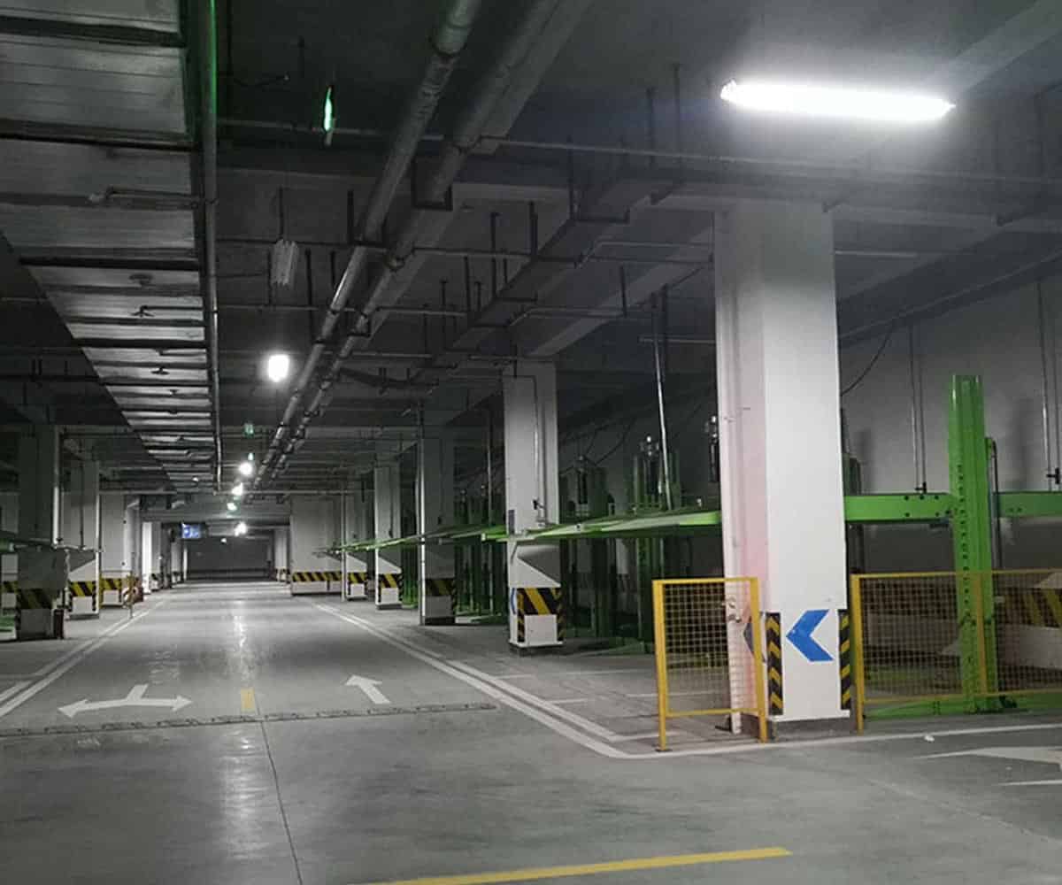 鳳慶PSH五層升降橫移類停車設備（負二正三地坑式）技術參數(shù)