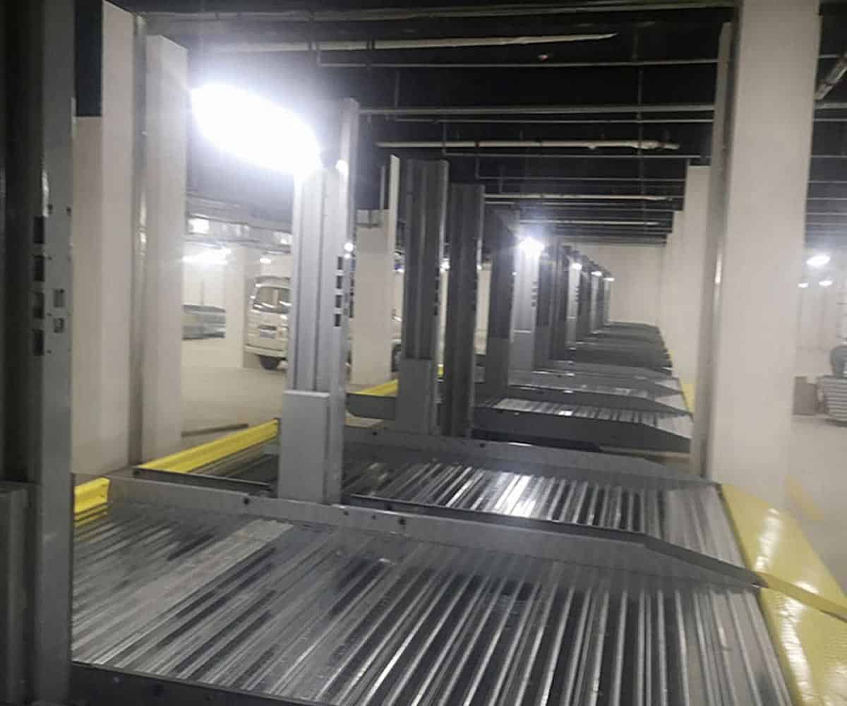 大關(guān)PSH五層升降橫移類停車設備（負一正四地坑式）技術(shù)參數(shù)