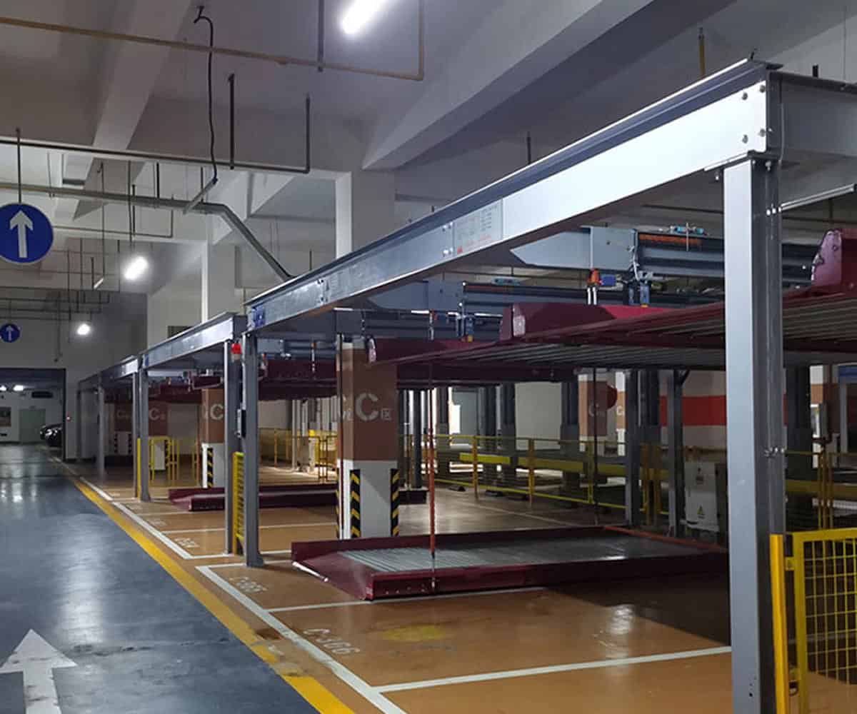 石峰PCX12車位垂直循環(huán)停車設(shè)備基本參數(shù)