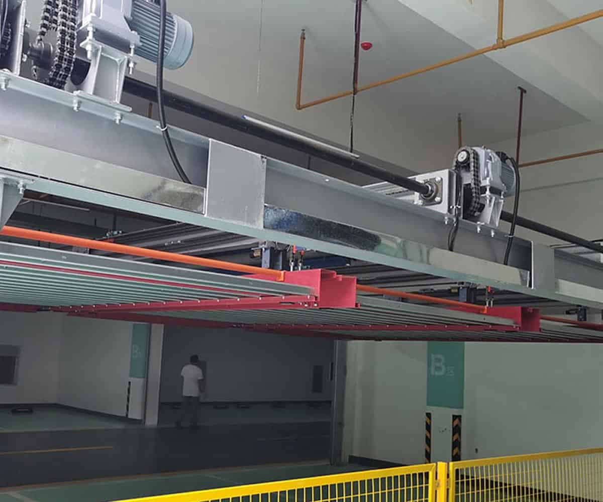 甘肅商業(yè)樓宇智能立體停車庫建設