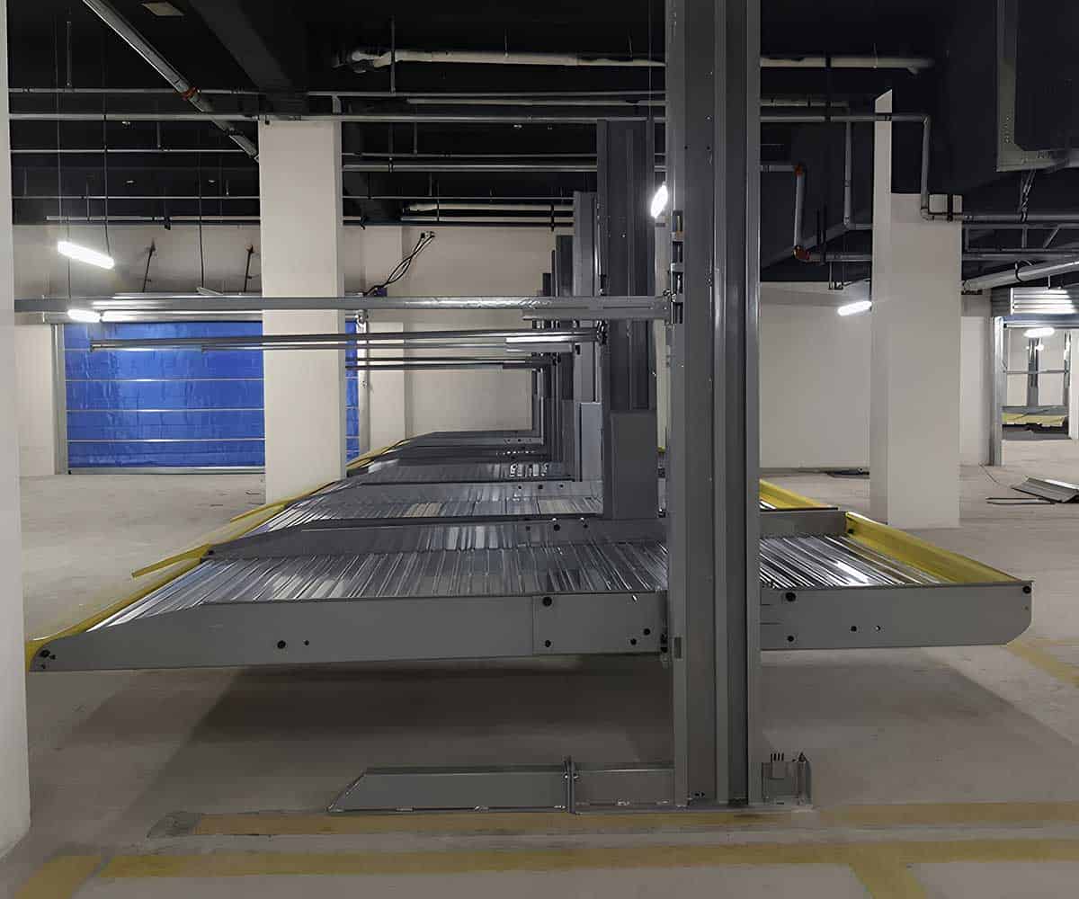 四柱機(jī)械式停車(chē)設(shè)備拆除施工方案的安全要點(diǎn)