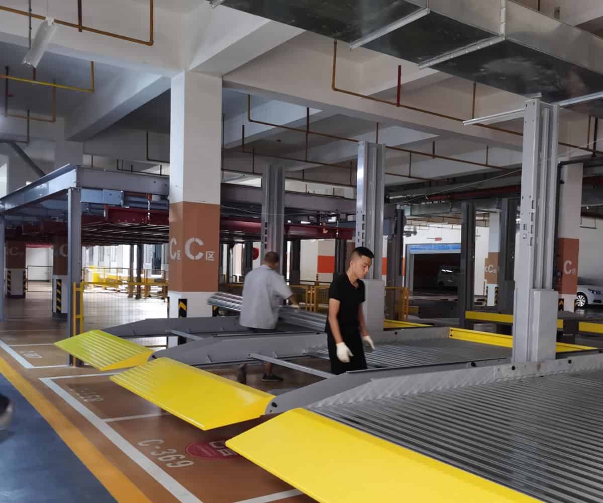 云龍四柱簡(jiǎn)易類(lèi)機(jī)械停車(chē)場(chǎng)