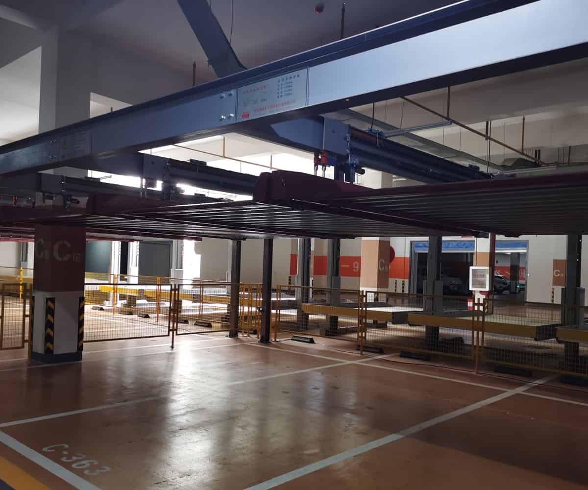 四柱式機械停車位