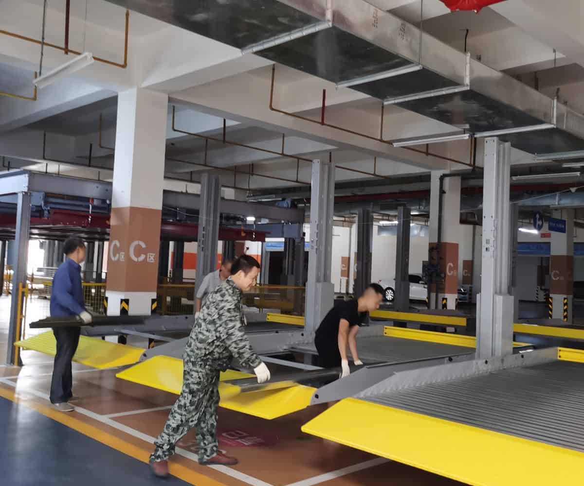 二層簡(jiǎn)易升降類(lèi)立體車(chē)庫(kù)停車(chē)設(shè)備