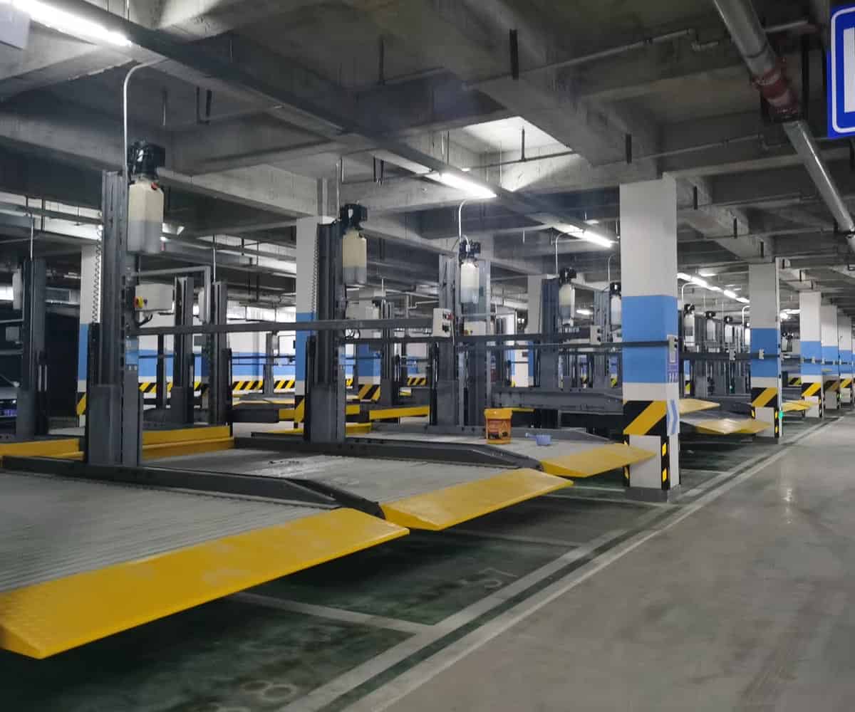 隆陽2層簡易類停車立體車庫