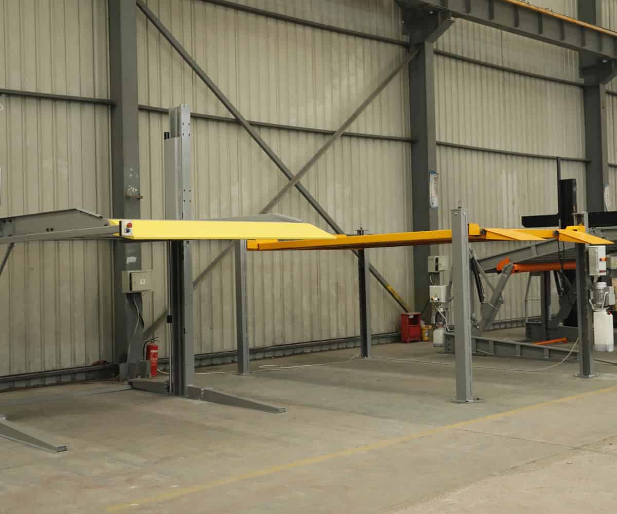 兩柱簡易式機械式停車設(shè)備