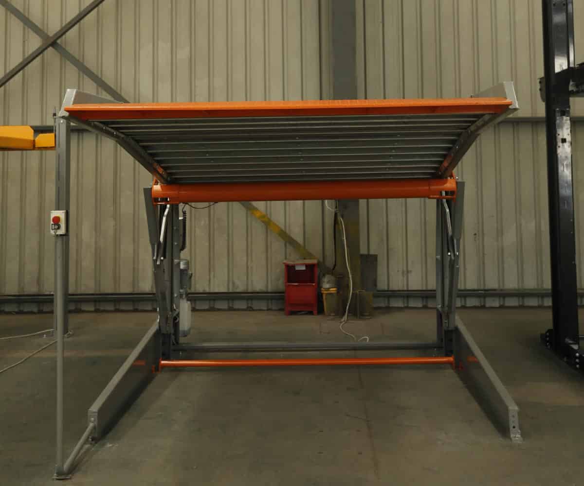 西雙版納二層簡易升降式自動立體停車庫