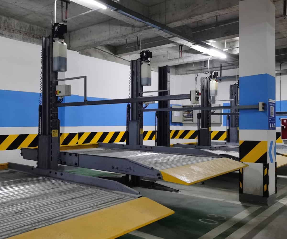 丘北2層簡易升降類機(jī)械立體停車設(shè)備