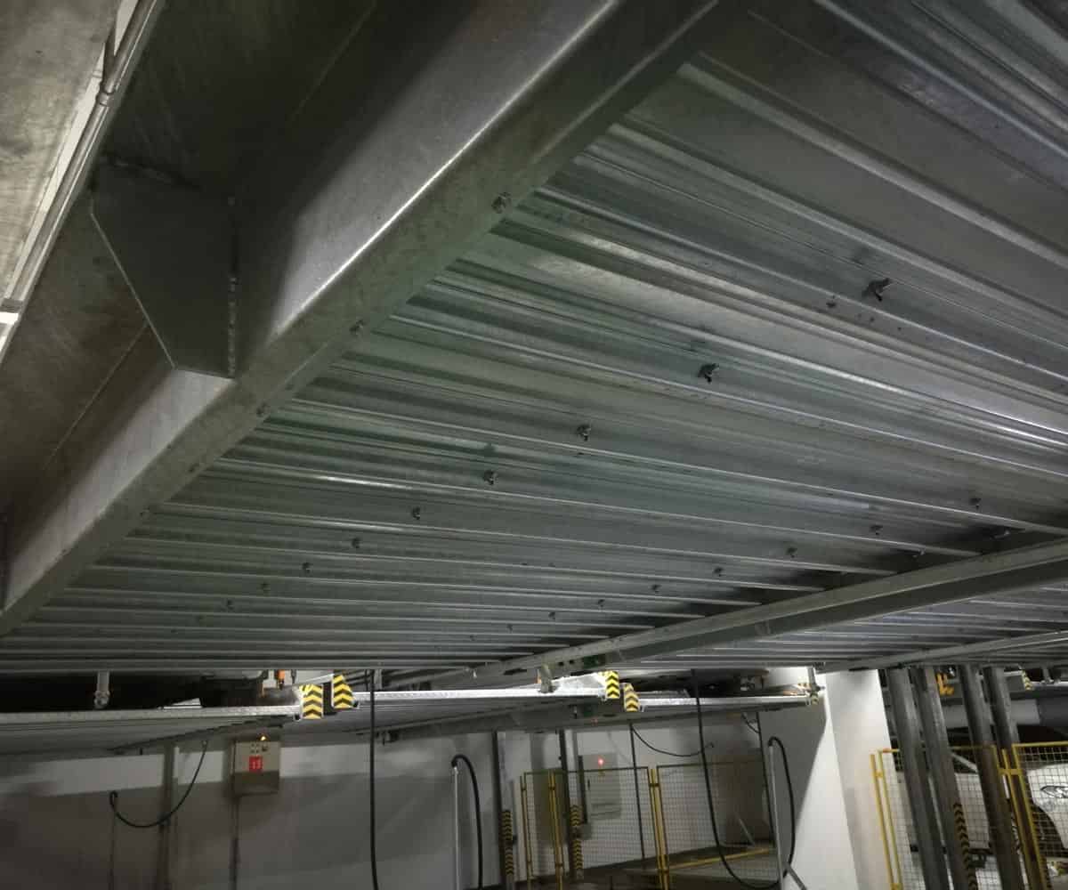 永善三層升降橫移式立體停車