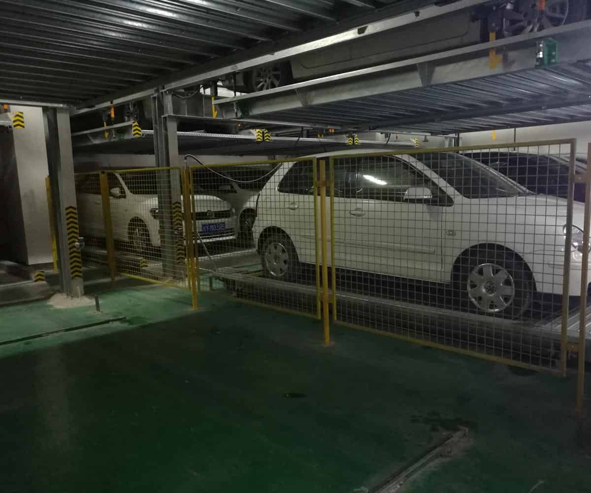 富源PSH2重列式二層升降橫移自動立體停車庫